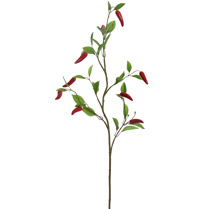 LARGE PEPPER BRANCH 105CM RED