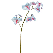 LARGE ORCHID SPRAY 87CM BLUE