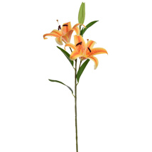 LARGE LILY X2 87CM YELLOW