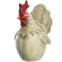 SMALL ROOSTER 11CM GREEN
