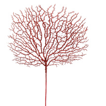 CORAL BRANCH 65CM RED