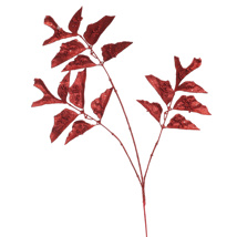 FISHTAIL BRANCH 90CM RED